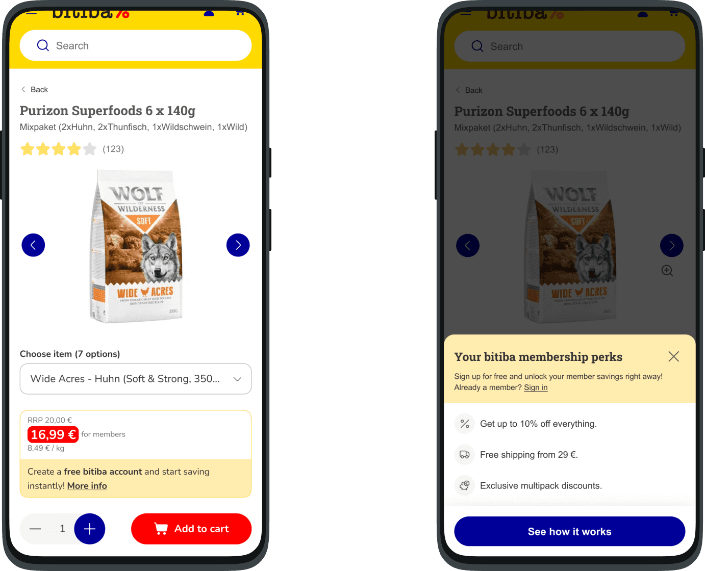 New Bitiba - Web App