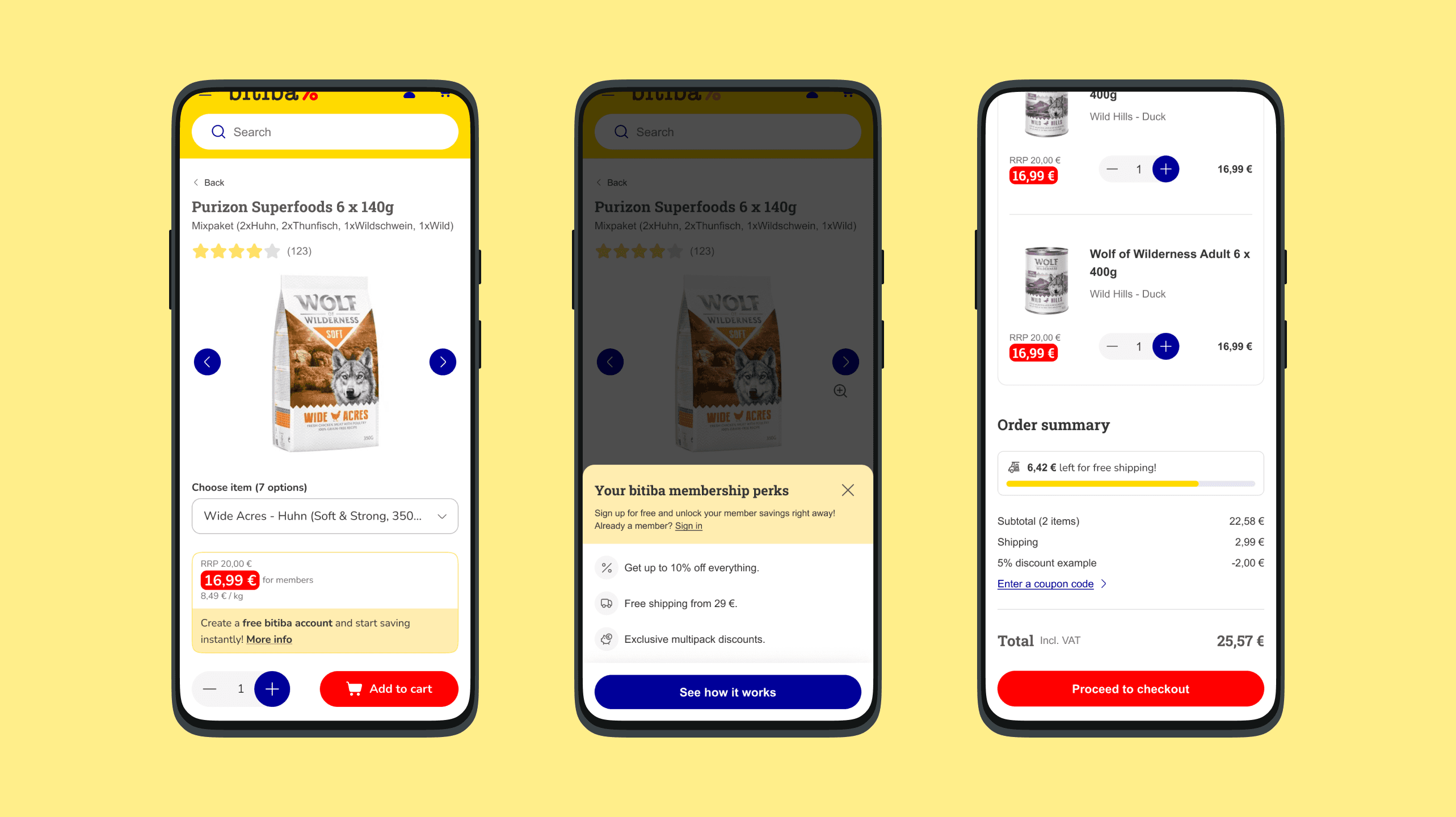 New Bitiba - Mockups