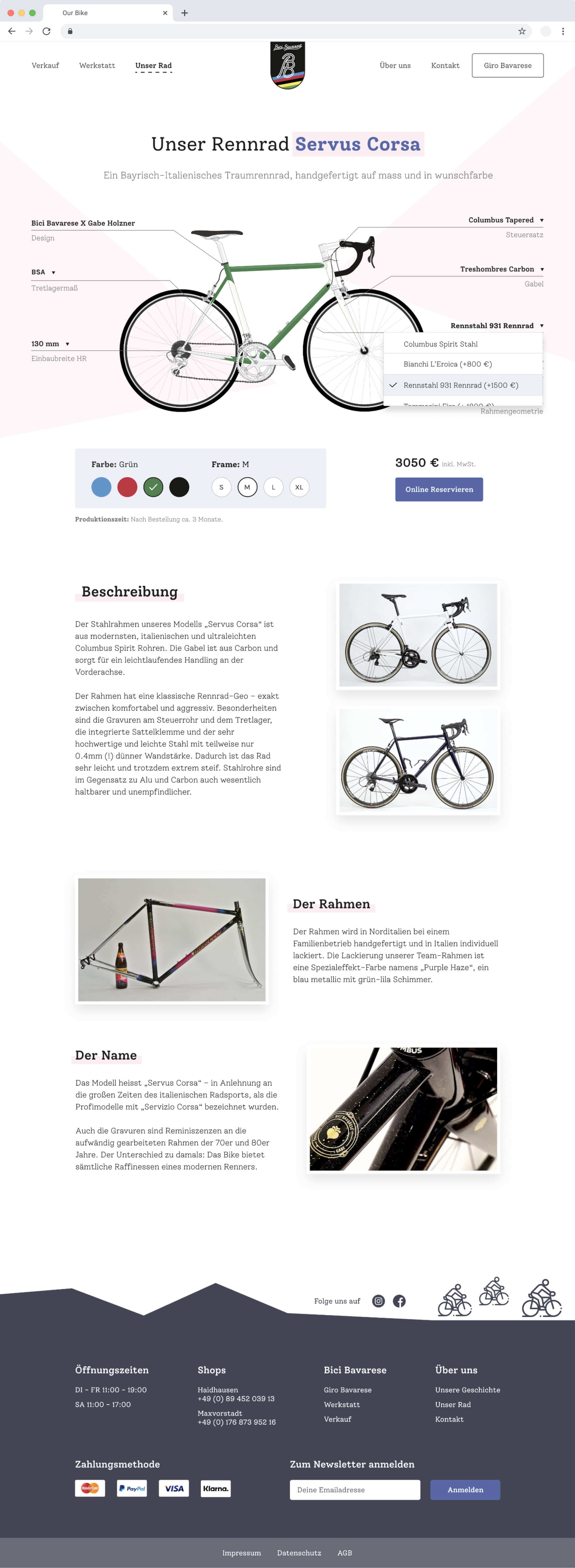 Our Bike Page