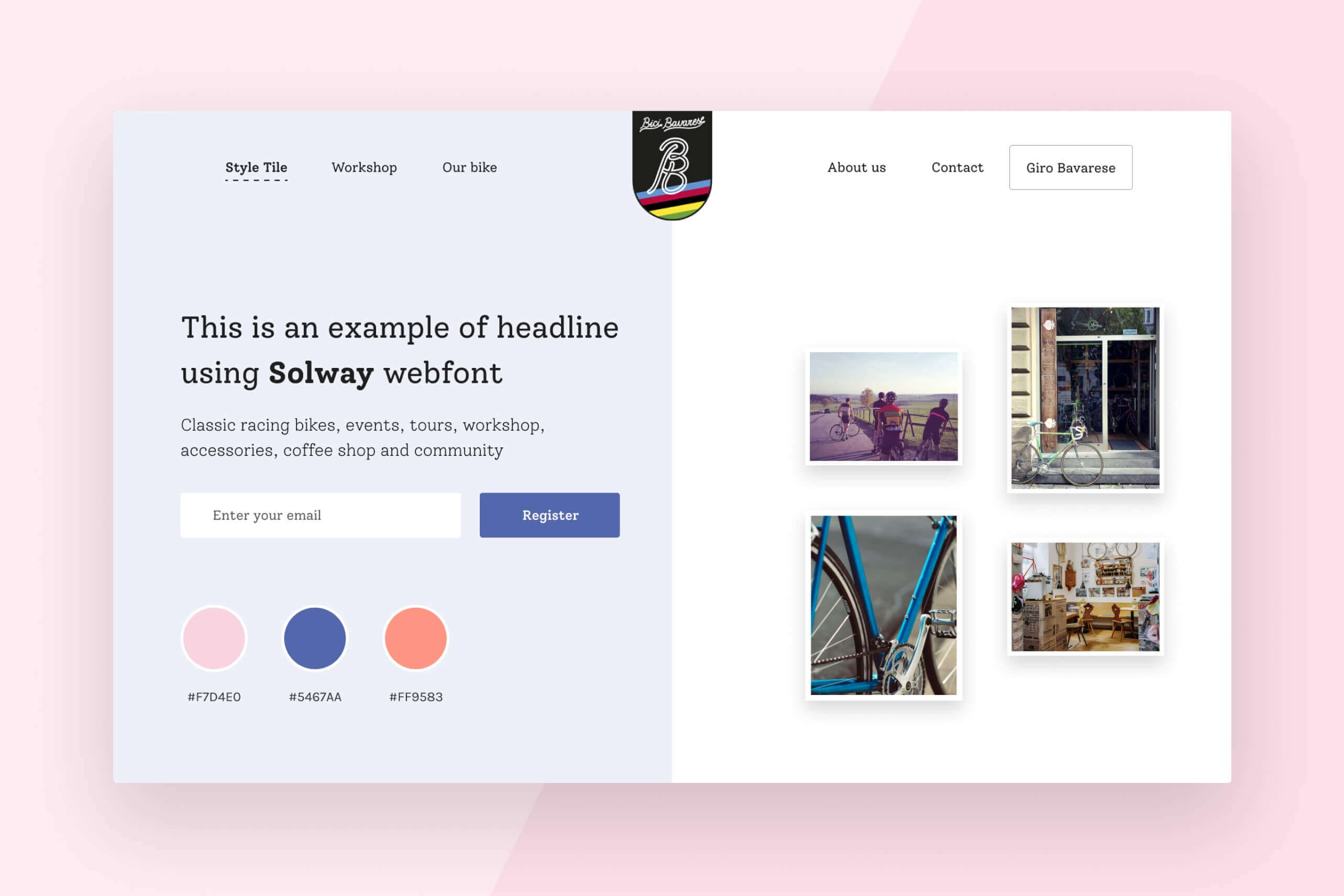 Bici Bavarese Style Tile