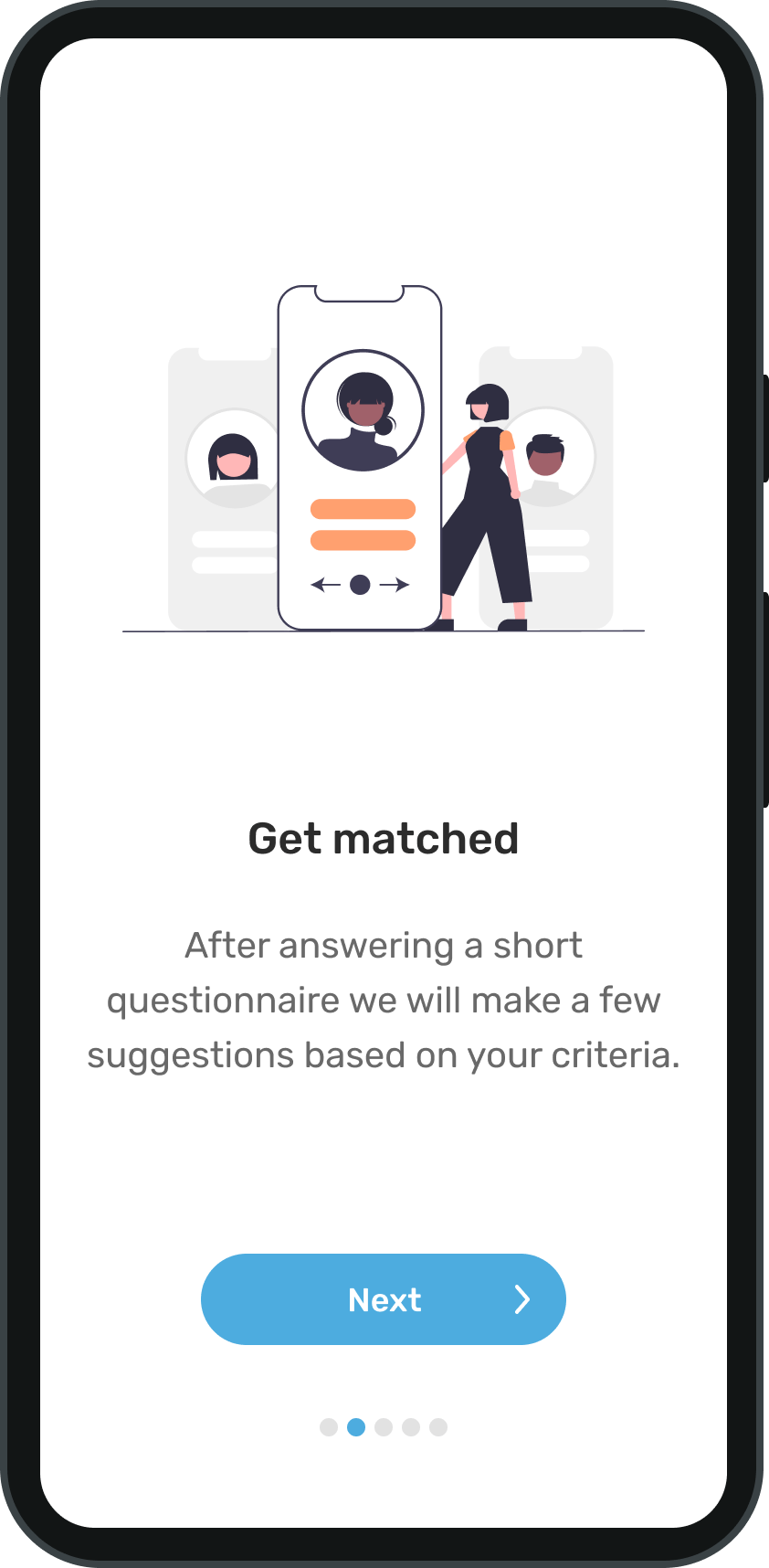 Camino UI Design Screens